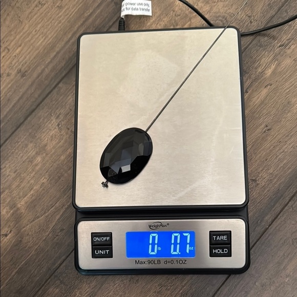 Antique Victorian Black Faceted Jet Glass Mourning Hat Pin 12" - Picture 2 of 8